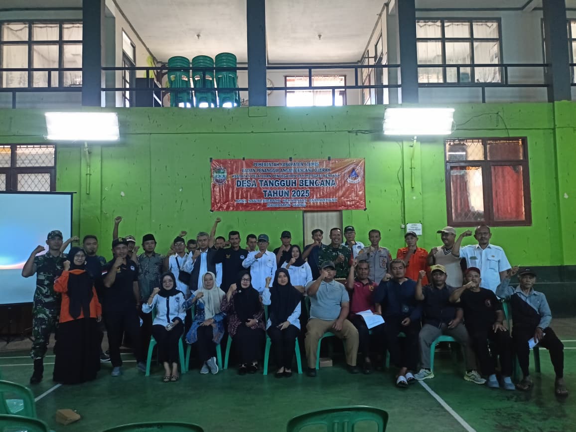 PELATIHAN BPBD DI DESA SAGALAHERANG: WUJUDKAN DESA TANGGUH BENCANA